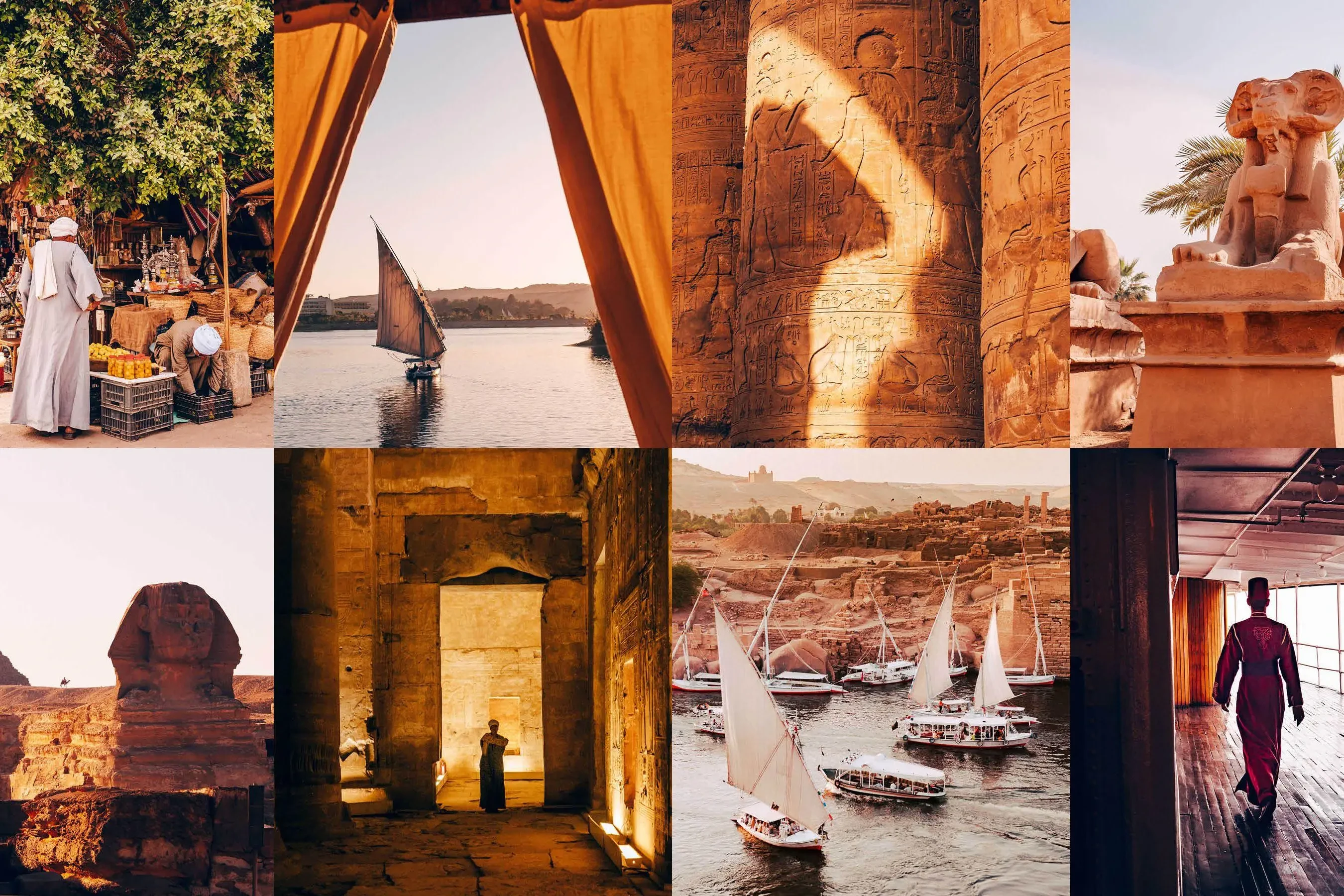 Egypt tours exploring pyramids and temples