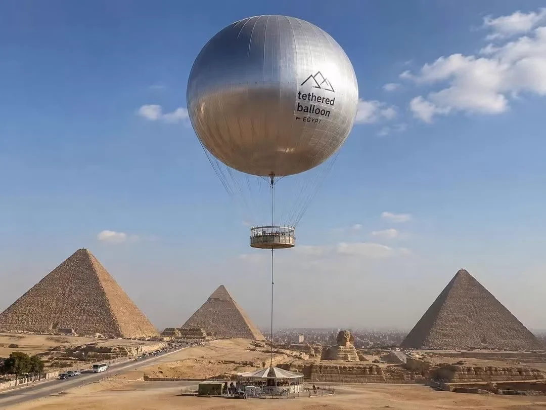 Giza Pyramids Balloon: A New Way to See the Pyramids from Above