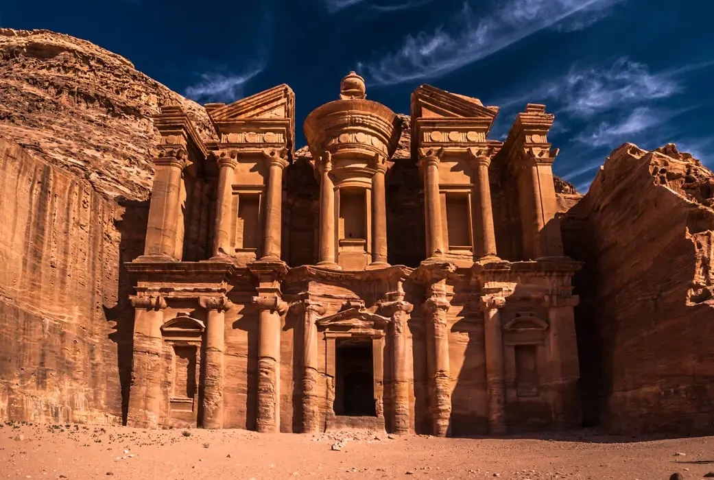 Petra iconic heritage site in Jordan