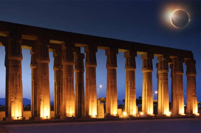 Egypt solar eclipse travel package luxor temple
