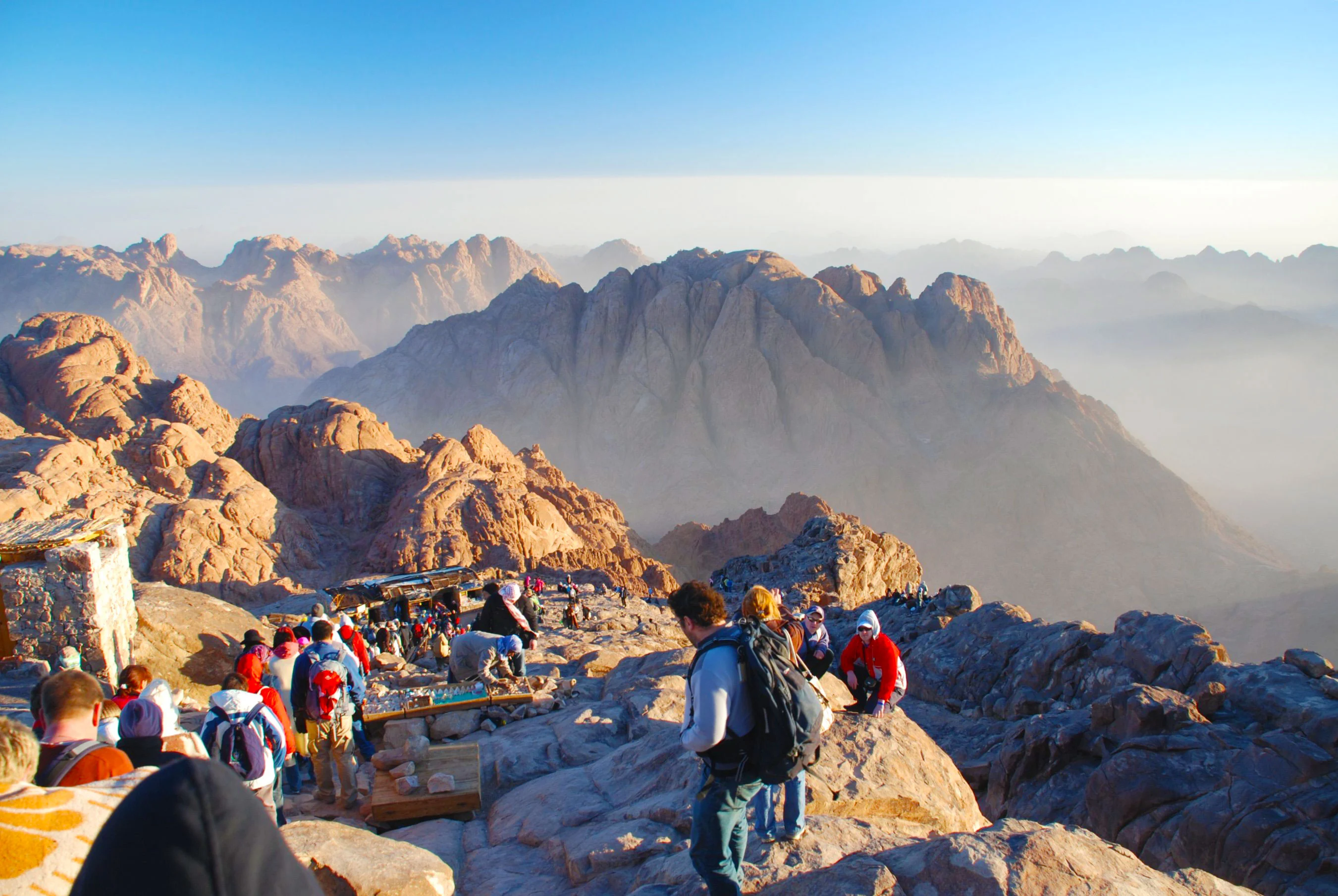 Hiking Mount Sinai in Saint Catherine